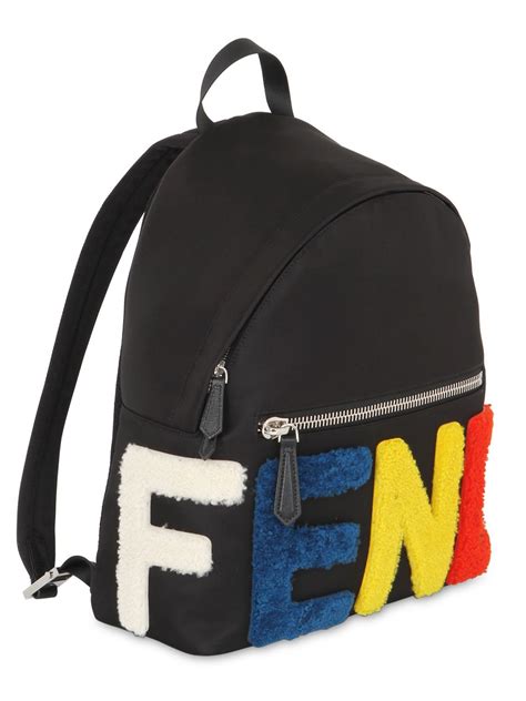 fendi backpack fur|Fendi backpacks for men.